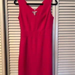 Banana Republic Vibrant Pink Midi Dress
